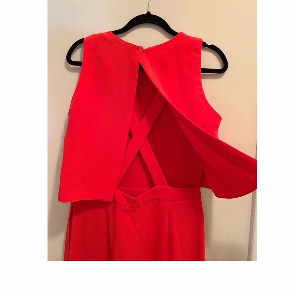 Coral jumpsuit *Zara*